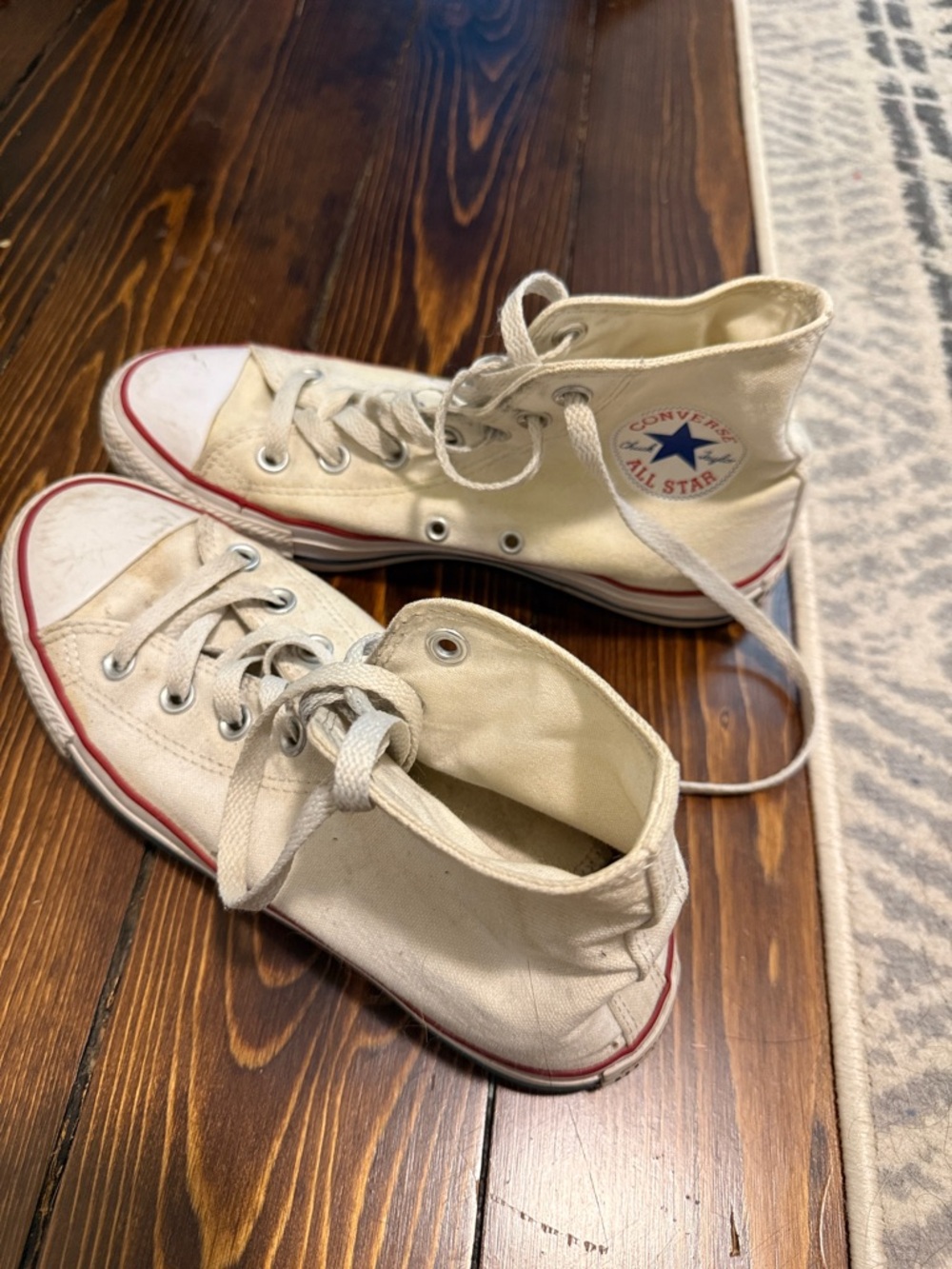 White Converse